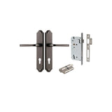 Annecy Lever - Shouldered Backplate Entrance Kit with High Security Lock - entrance set configuration (3 of 18)