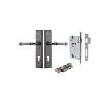 Verona Lever - Stepped Backplate Entrance Kit with High Security Lock - entrance set configuration (12 of 18)