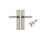 Sarlat Lever - Chamfered Backplate Passage Kit