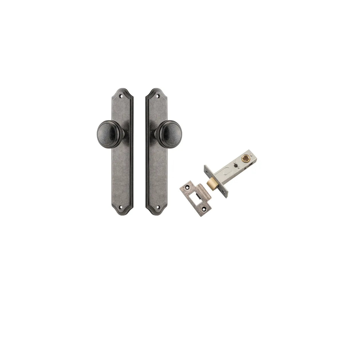 Paddington Knob - Shouldered Backplate Passage Kit