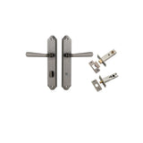 Copenhagen Lever - Shouldered Backplate Privacy Kit with Privacy Turn