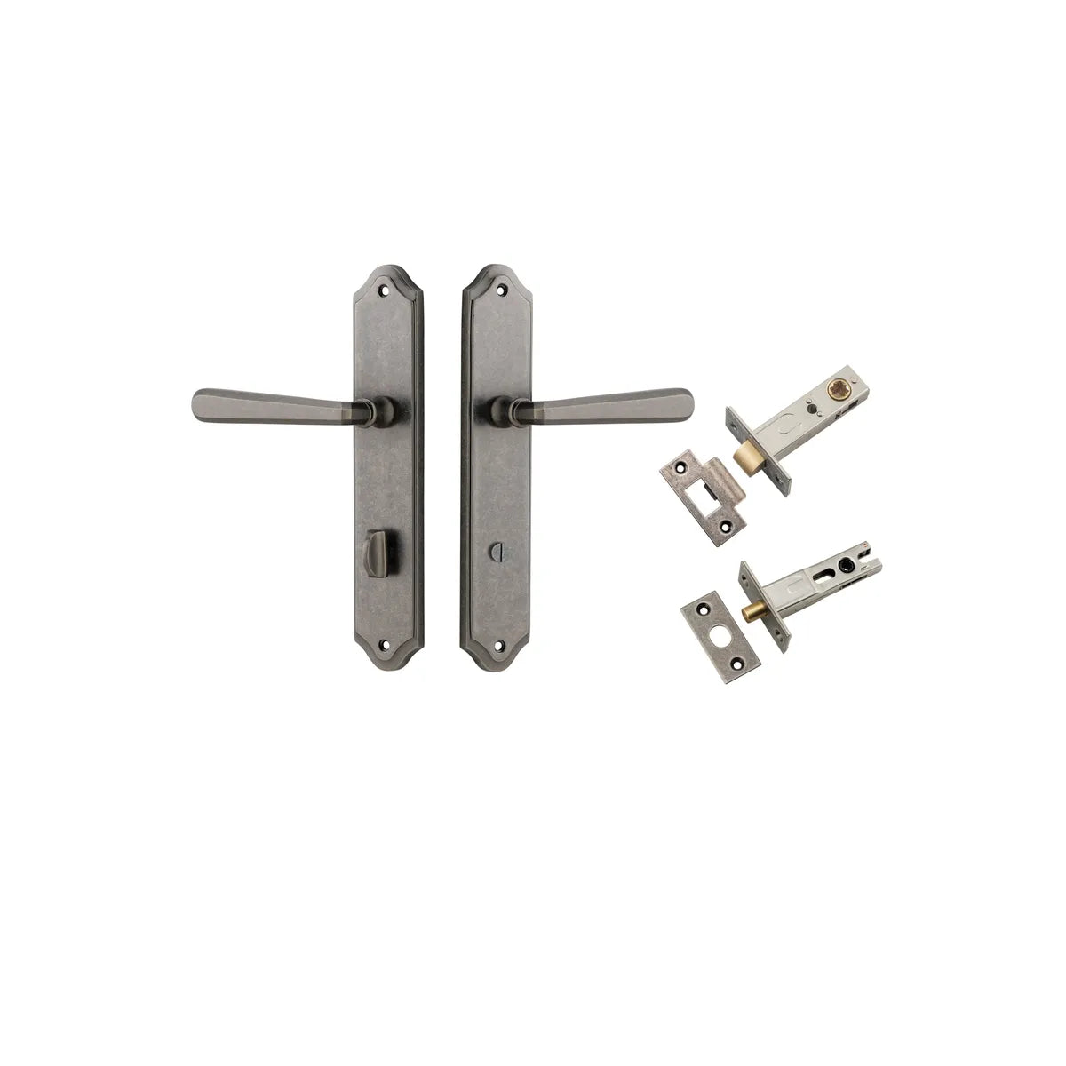 Copenhagen Lever - Shouldered Backplate Privacy Kit with Privacy Turn