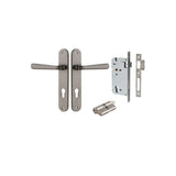 Copenhagen Lever - Oval Backplate Entrance Kit with High Security Lock - entrance set configuration (3 of 14)