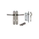 Copenhagen Lever - Oval Backplate Entrance Kit with High Security Lock - entrance set configuration (10 of 14)