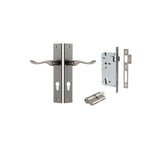 Stirling Lever - Rectangular Backplate Entrance Kit with High Security Lock - entrance set configuration (3 of 16)