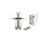 Annecy Lever - Shouldered Backplate Entrance Kit with High Security Lock - entrance set configuration (16 of 18)