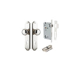 Cambridge Knob - Shouldered Backplate Entrance Kit with High Security Lock - entrance set configuration (7 of 18)