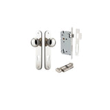 Paddington Knob - Oval Backplate Entrance Kit with High Security Lock - entrance set configuration (16 of 18)
