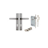 Bronte Lever - Rectangular Backplate Entrance Kit with High Security Lock - entrance set configuration (13 of 14)