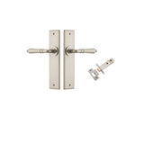 Sarlat Lever - Chamfered Backplate Passage Kit