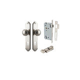 Paddington Knob - Shouldered Backplate Entrance Kit with High Security Lock - entrance set configuration (17 of 18)