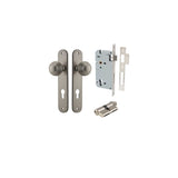 Guildford Knob - Oval Backplate Entrance Kit with High Security Lock - entrance set configuration (8 of 18)