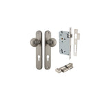 Guildford Knob - Oval Backplate Entrance Kit with High Security Lock - entrance set configuration (17 of 18)