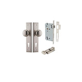 Cambridge Knob - Stepped Backplate Entrance Kit with High Security Lock - entrance set configuration (17 of 18)