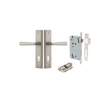 Copenhagen Lever - Stepped Backplate Entrance Kit with High Security Lock - entrance set configuration (6 of 14)