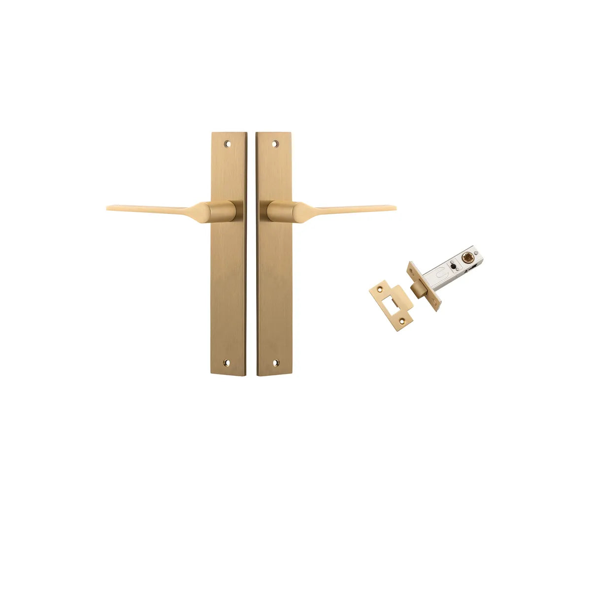 Como Lever - Rectangular Backplate Passage Kit