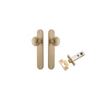 Paddington Knob - Oval Backplate Passage Kit