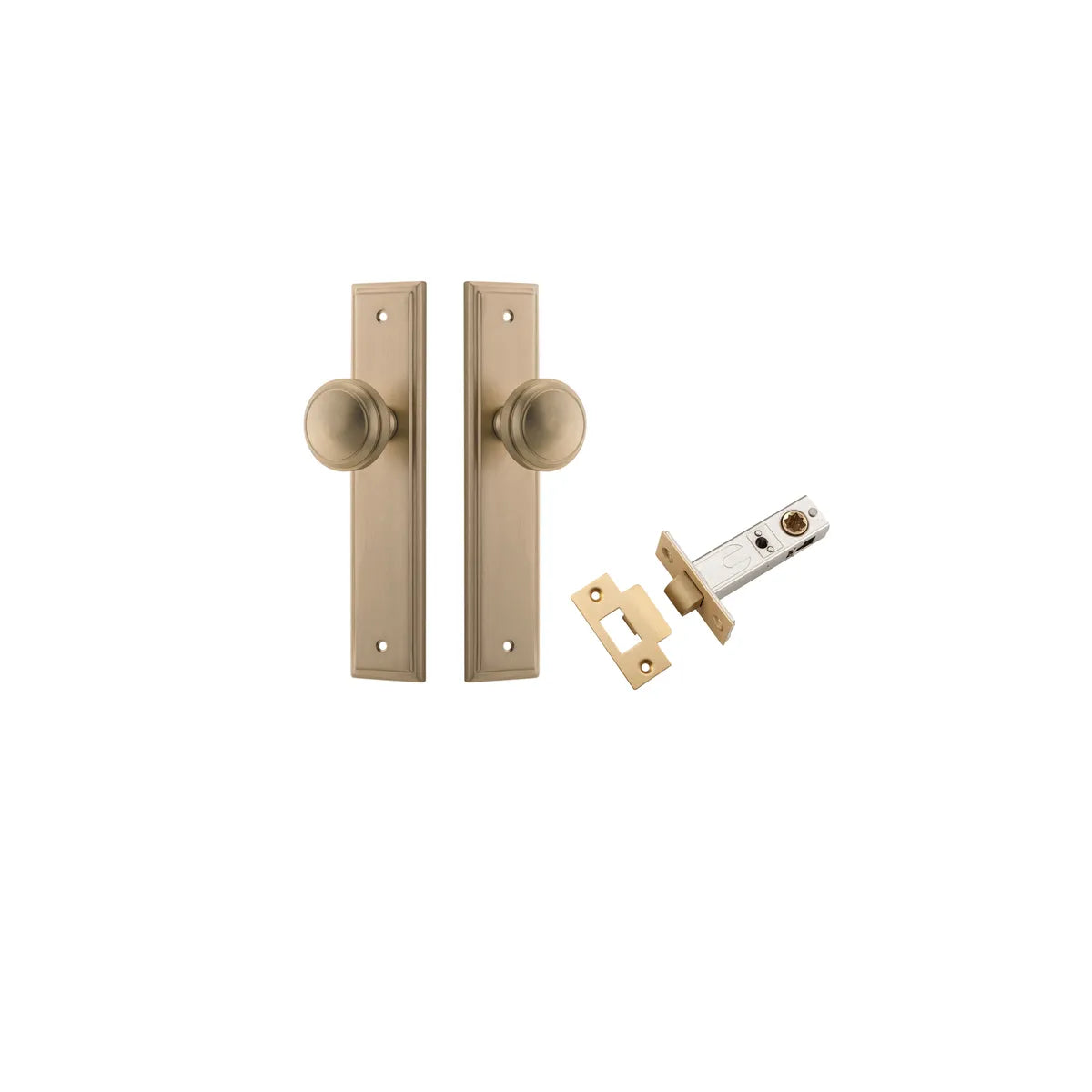 Paddington Knob - Stepped Backplate Passage Kit