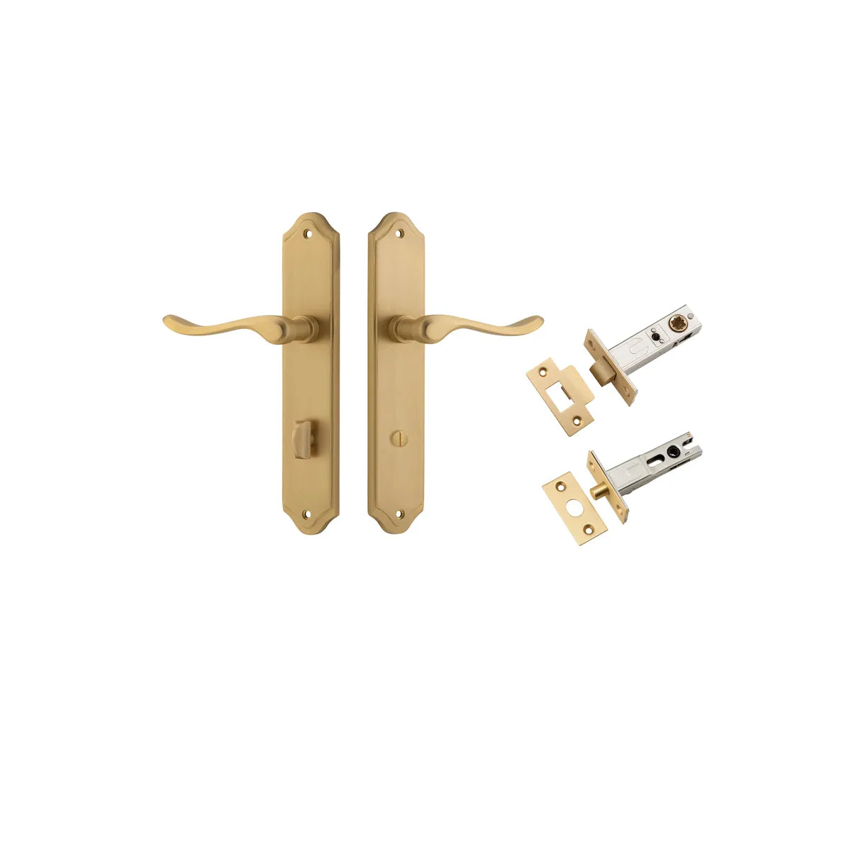Stirling Lever - Shouldered Backplate Privacy Kit with Privacy Turn