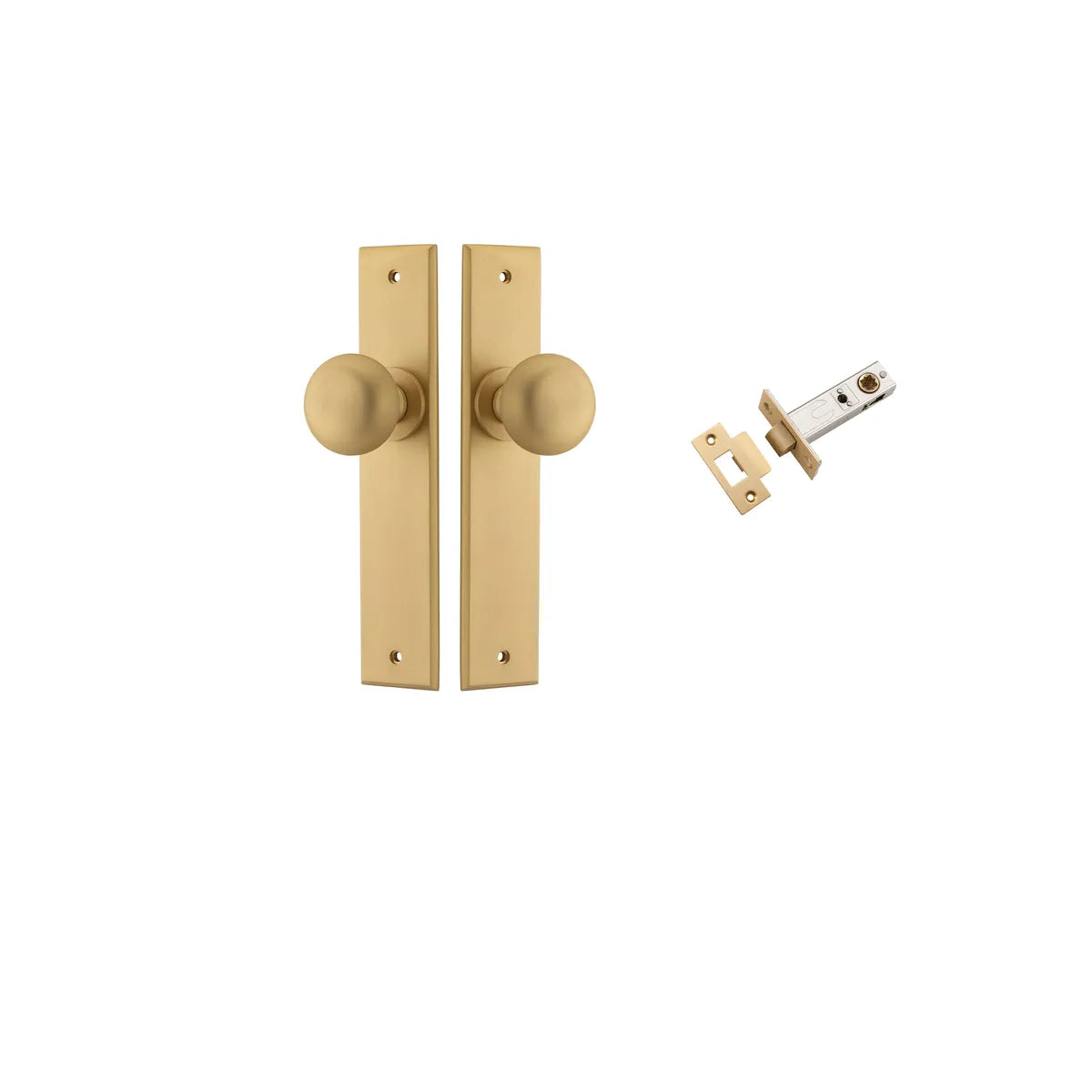 Cambridge Knob - Chamfered Backplate Passage Kit