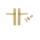 Helsinki Lever - Rectangular Backplate Passage Kit