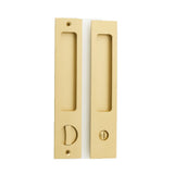 Rectangular Sliding Door Pull Privacy Kit with Privacy Turn