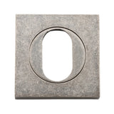 Oval Escutcheon -  Square