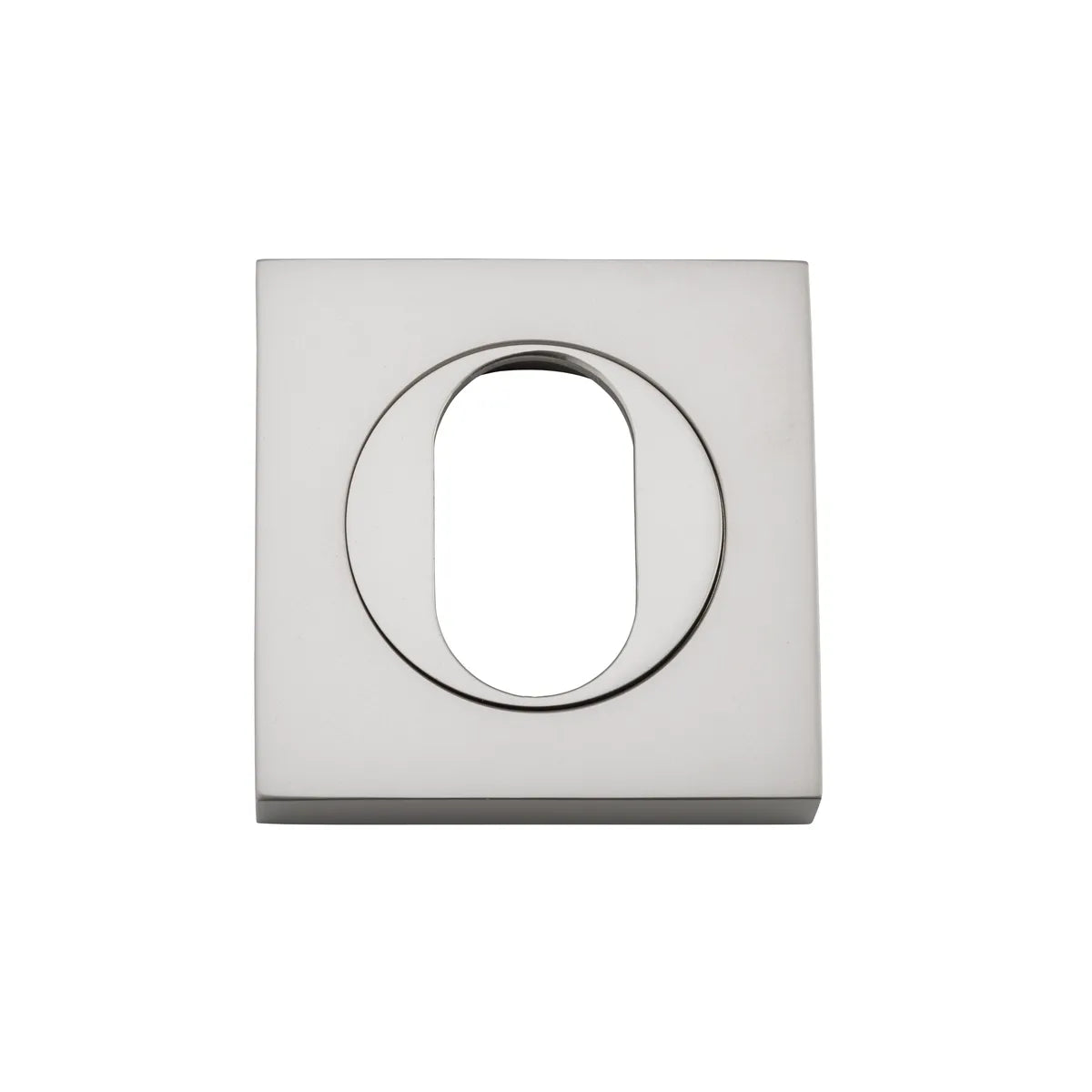 Oval Escutcheon -  Square