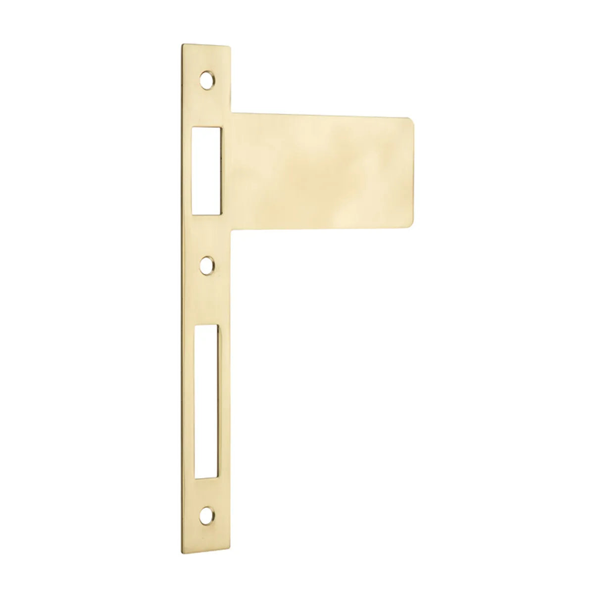 Extended 85mm Strikers - H198xW122mm in Polished Brass - alternative product view