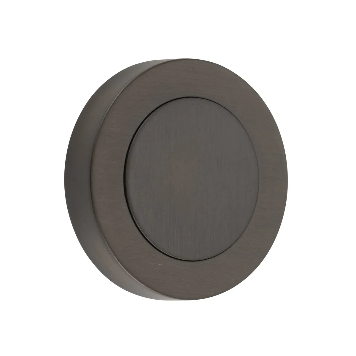 Blank Rose - Round in Brushed Chrome - angled product view (10 of 10)
