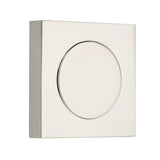Blank Rose - Square in Polished Nickel - full product view