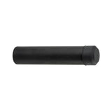 Pencil Door Stop in Matt Black - close-up detail view
