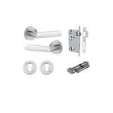 Osaka Lever - Round Rose Entrance Kit with Separate High Security Lock - entrance set configuration (8 of 12)