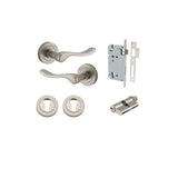 Stirling Lever - Round Rose Entrance Kit with Separate High Security Lock - entrance set configuration (7 of 16)