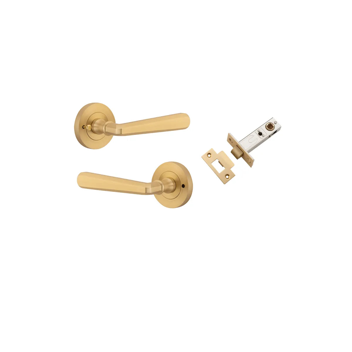 Copenhagen Lever - Round Rose (Inbuilt Privacy)
