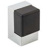 Square Door Stop in Brushed Brass - alternative product view