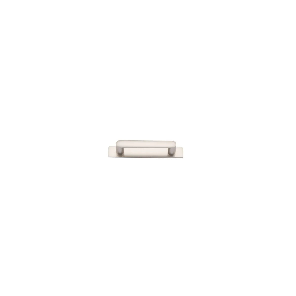Osaka Cabinet Pull with Backplate - CTC96mm in Satin Nickel - alternative product view