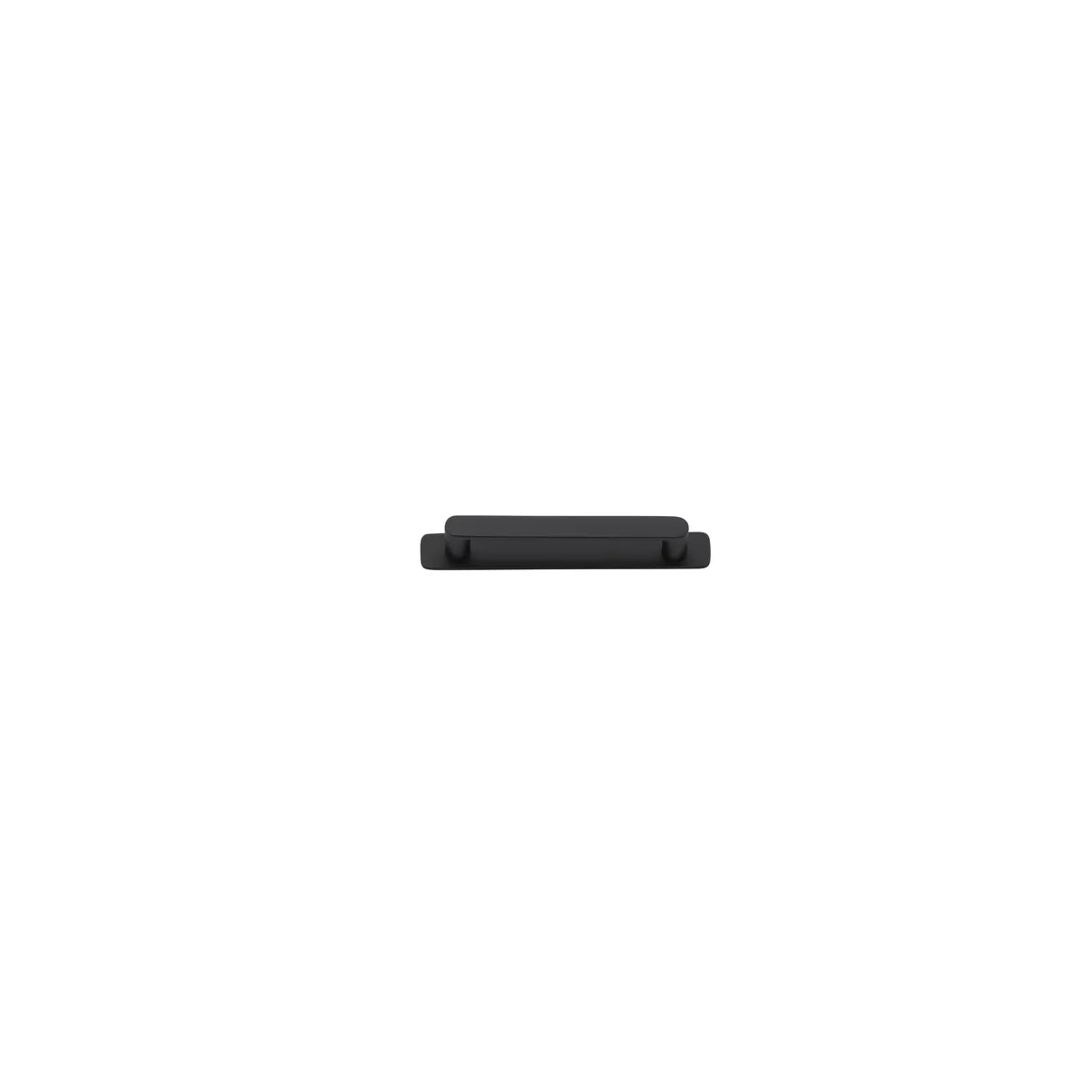 Osaka Cabinet Pull with Backplate - CTC128mm