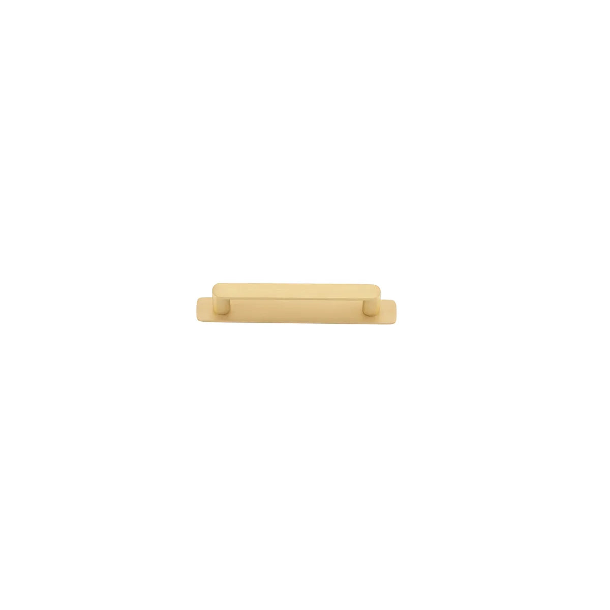 Osaka Cabinet Pull with Backplate - CTC128mm