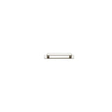 Osaka Cabinet Pull with Backplate - CTC128mm in Brushed Chrome - alternative product view