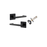 Baltimore Return Lever - Square Rose (Inbuilt Privacy)