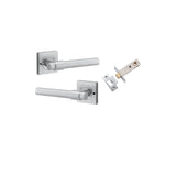 Helsinki Lever - Square Rose (Inbuilt Privacy)