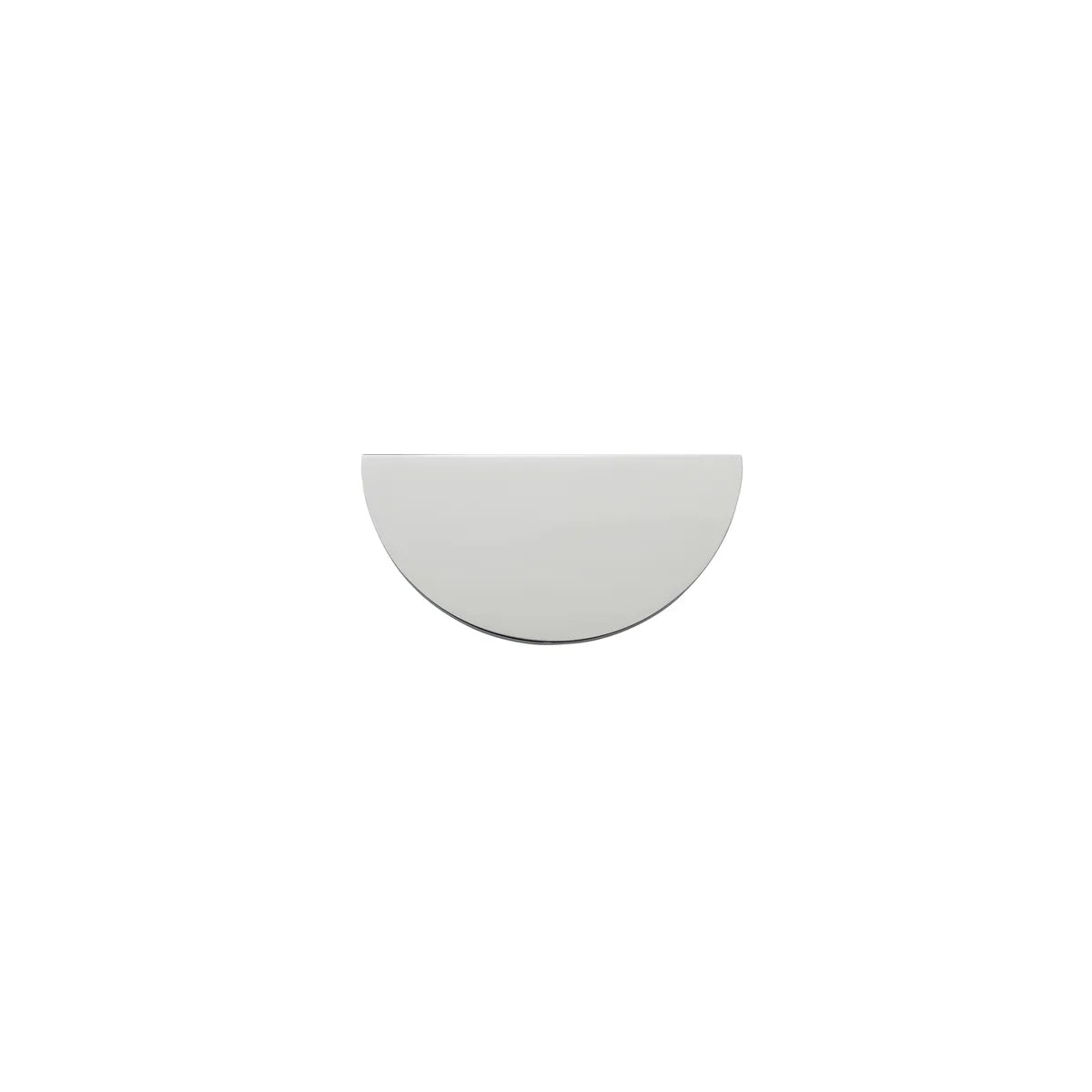 Osaka Drawer Pull in Polished Chrome - side profile view