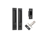 Rectangular Sliding Door Pull Privacy Kit with Privacy Turn