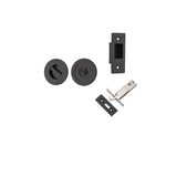 Round Sliding Door Pull Privacy Kit with Inbuilt Privacy Turn