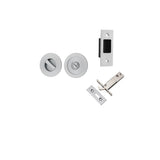 Round Sliding Door Pull Privacy Kit with Inbuilt Privacy Turn