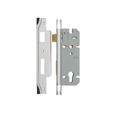 Rebated 85mm Euro Mortice Locks - 45mm Backset