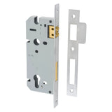 85mm Euro Roller Mortice Lock - 45mm Backset