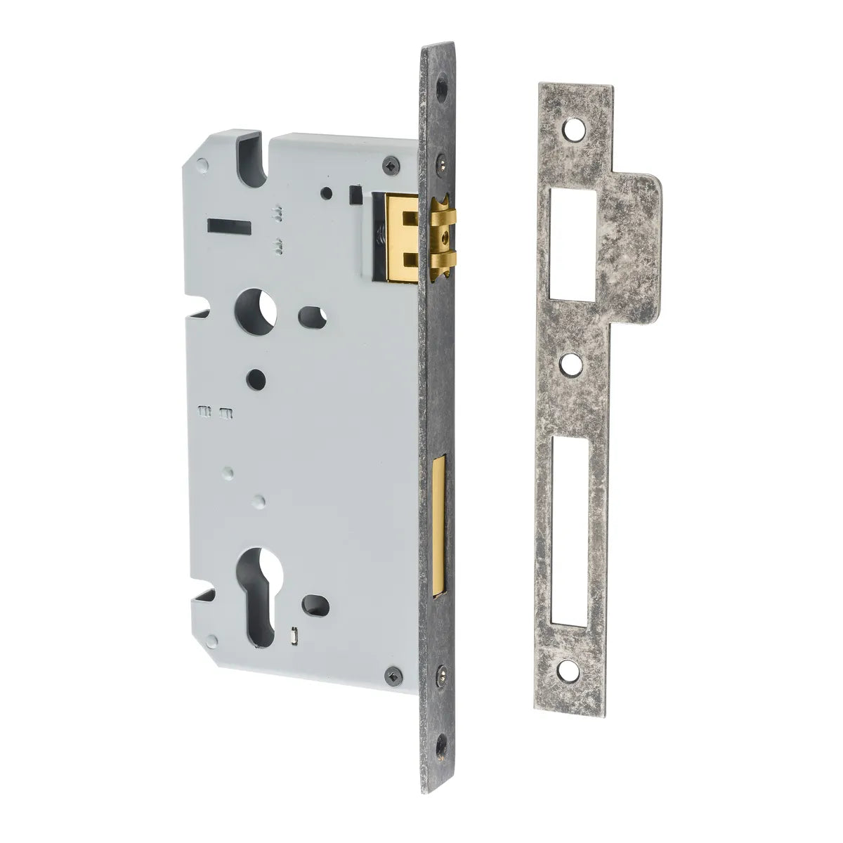 85mm Euro Roller Mortice Lock - 60mm Backset