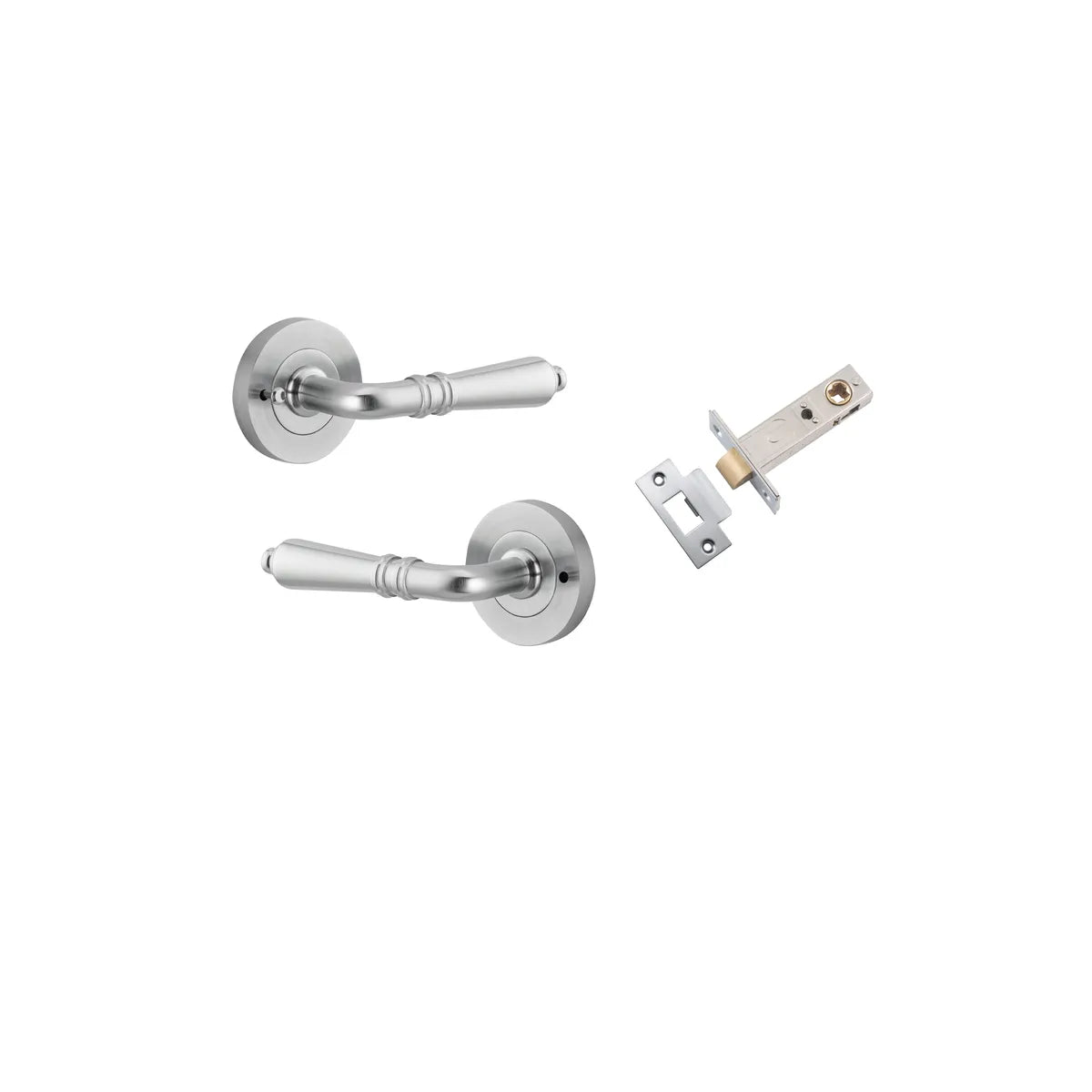 Sarlat Lever - Round Rose (Inbuilt Privacy)